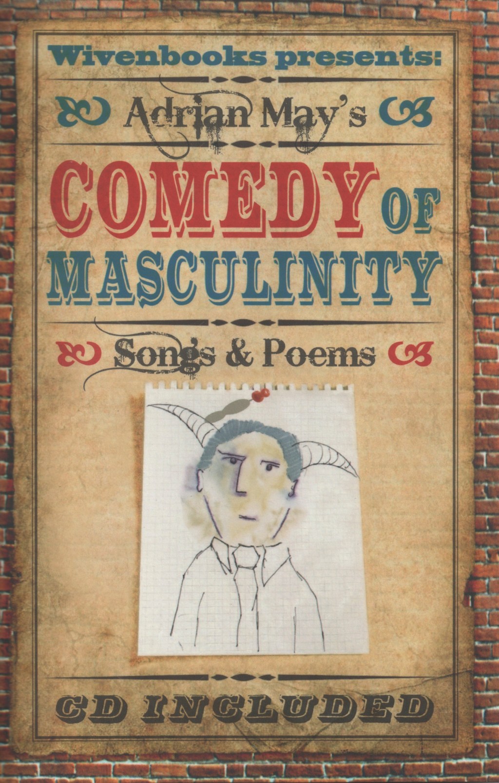 Adrian May – The Comedy of Masculinity (poetry/ singer-songwriter)